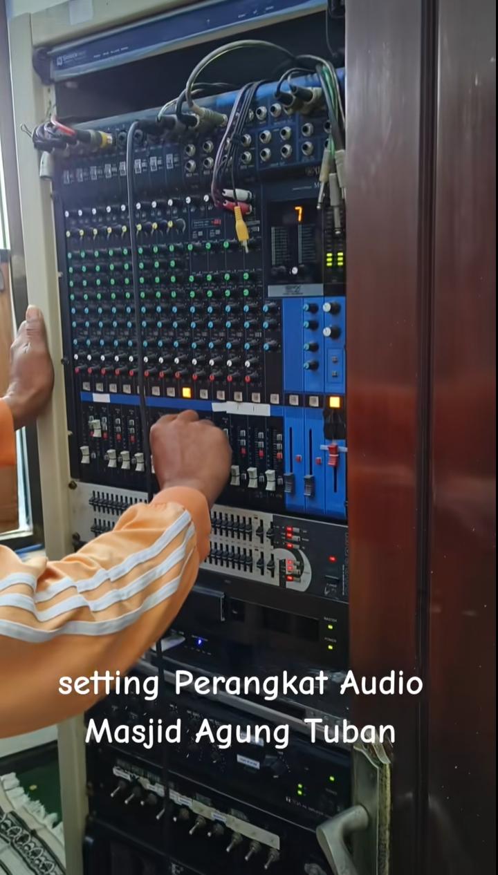 Instalasi Audio Masjid Agung Tuban